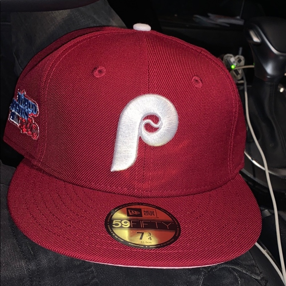 New Era Philly Pink Brim (Sz. 7 3/4)